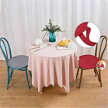 Nicole Knupfer Set di 4 cuscini rotondi in feltro, lavabili per sedie da interni ed esterni, sfoderabili (grigio scuro, diametro 38 cm)