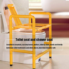 Household items Sgabello da Bagno Multifunzionale, Sedia per Commode per Anziani 2 in 1 Sedile di Sicurezza per Il Bagno, Poltroncina per la Doccia Antiscivolo Incinta/disabile/obesa, Portata 300kg