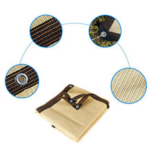 ZXCVBAS Telo Ombreggiante,Rete Ombreggiante,Telone Ombreggiante,Panno Parasole 90% Protezione Solare, Bordo con Nastro in Tela Cerata Parasole con Occhielli, Rete Ombreggiante,3x5m(10 * 16ft)