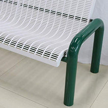 GaoF Panchina da Giardino in Metallo per Uso Domestico, panchina da Giardino in ghisa con Piedini in Acciaio, Panca con Schienale Decorativo per Canale di Lavoro Portico, per Giardino