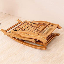 Sedia a Sdraio Beach Yard Piscina Pieghevole Pieghevole Reclinabile Chaise Chaise Bamboo Lounge Chair Interno Outdoor Rocking Relax Chair
