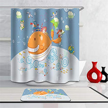 LIYAN Combinazione Bagno. Immagini Chiare E Colori Vivaci Rendono Il Tuo Bagno Pieno di Vita. Accessori da Bagno. Cartoon. Gabbiano. Balena.