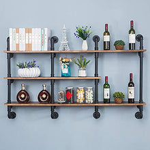 MoDi Wine Rack Retro Vento Industriale Tubo di Acqua A Parete Vino Rack