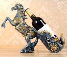 FAGavin Salone Europeo Creativo Cavallo Auto Vino Rosso Cremagliera Casa Creativa Ornamenti di Vino Rosso Ornamenti