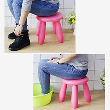 Tastak Scarpe di ricambio piccola Dengzi Baby Sgabello rotondo Sgabello funghi Sgabello semplice Sgabello Plastica Sgabello Piccolo Sgabello Adulto Bambini da bagno Bagno Bagno Sgabello Basso Sgabello