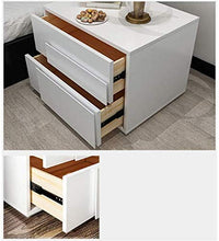 FTFTO Accessori per la casa Comodino Mobiletto portaoggetti Comodino Dipinto Cassetto portaoggetti Moda Cassettiera Mobili Camera da Letto Nero