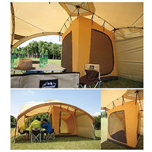 FWZJ Gazebo Giardino Tenda da Campeggio Completamente Impermeabile con Pannelli Laterali Protezione UV Tenda da Campeggio Rifugio per Eventi Tenda da Sole Tettoia Pergola Patio Esterno