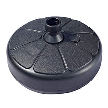 Urhause Base per Ombrellone da Giardino in Plastica Rotonda,Supporto Ombrelloni Che può Contenere 30 kg di Acqua o Sabbia,Adatto per Palo per Ombrellone da 35-38 MM
