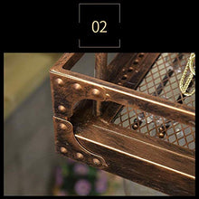 Leifeng Tower Classico Wine Rack Materiale Ferro Battuto Hanging Wine Rack casa Wine Bar Bar Capovolto Calice Display Stand (Color : Bronze)