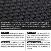 WYLZLIY-Home Set Mobili da Giardino Set Mobili da Esterno Balcone di Alta qualità Set di Mobili Seduta per 4 Persone Mobili da Giardino Set per Giardino Balcone Terrazza
