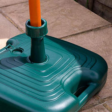 Resol, Base per Ombrellone Parasole, in Plastica Vere, Riempita di Sabbia/Acqua