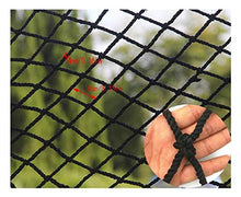 WaiMin Protezione anticaduta for Bambini Rete di Sicurezza Scala for Bambini Rete di Protezione Nera Rete di Protezione anticaduta Rete da Recinzione Rete da Calcio Decorazione Rete Appesa Abiti Rete