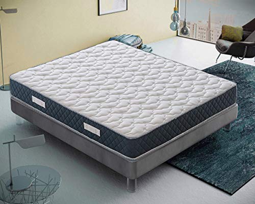 Materassiedoghe – Materasso Singolo in Memory Foam – Alto 21 cm – 11 Zone Differenziate, Presidio Medico Classe I con DETRAZIONE FISCALE (Singolo, 105x200)