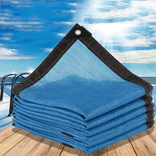 DANDAN Parasole Net 80% Crittografia Dell'ombra Ispessimento Ombrellone Serra Parasole Freddo Parasole Panno per Tetto Auto Blu 8 Pin (Size : 5 * 8m)