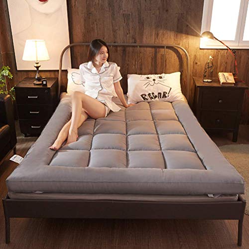 NMBC Pieghevole Futon Materasso Giapponese Tatami Ground Materasso Materassi Morbido Addensare Sleeping Pad Letto Pigro per dormitorio Camera da letto-90 x 200 cm Un