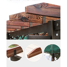 HLZY Gazebo da Giardino Giardino Gazebo, Patio Padiglione, Villa Garden Gazebo UVA Rack, Gazebo in Legno for Patio con scrivania, for Prato, Giardino, Cortile e Deck Tettoia da Esterno
