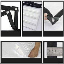 CXF Telone Telo Copertura Telone Impermeabile PE Trasparente Occhiello in Metallo Tenda da Campeggio Esterna, Supporto Personalizzazione (Size : 3x8m)