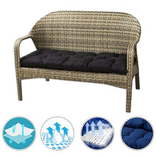 Maalr Cuscino Imbottito per Panca da Giardino, Soggiorno Divano Mobili Morbido Cuscino, Soffice e Comodo - per Interni ed Esterni per Panchine da Giardino e Dondoli, 150*50*10CM