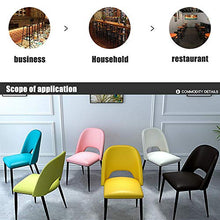 yunyu Sedia da Ufficio,Sgabello da Bar Alto e Minimalista Moderno, Altezza 45 cm (18 Pollici), Cuscino in Pelle Artificiale con Struttura in Ferro, Nero, per ristoranti, Bar, caffè, Reception