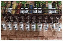 COLiJOL Scaffale per Vino Scaffale per Vino da Appendere Scaffale per Vino Scaffale per Vino in Metallo in Ferro Battuto Portabottiglie per Vino Portabottiglie per Vino da Appendere Portabottiglie pe