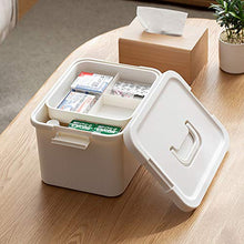 Scatola di Medicina Cassetta del Pronto Soccorso Immagazzinaggio-Kit del Pronto Soccorso Pratica Progettazione Home Use Medicine Box Multifunzione Medicina Domestica Scatola
