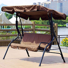 Tettuccio Di Ricambio Per Sedile Altalena, Tenda Da Sole Per Sedia A Dondolo, Copertura Superiore Impermeabile Per Sedia A Dondolo E Copertura Per Sedile Altalena, Per Patio Da Giardino,164*114*15cm