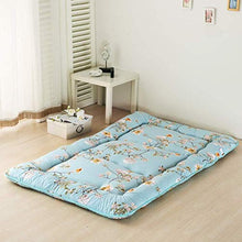 Huan Futon Giapponese Materasso, Traspirante Tatami Fold Materasso futon Tatami traspirabilità e Comfort Trapuntato Equipaggiata Pieghevole futon Sonno Tappetino (Size : 90x200cm(35x79inch))