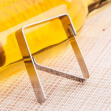 SuperHandwerk 12 pz Tovaglia Clip Fermatovaglia per Tavoli da Giardino Regolabile Tablecloth Clip per Feste Esterne o in Casa Picnic ECC in Acciaio Inox