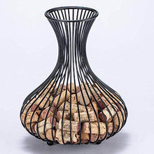 Leepesx CYF-065 Bottiglia per vino in sughero Portabottiglie per vino in vetro Porta bicchiere in sughero Portabottiglie per casa in metallo Porta sughero per vino Portabottiglie in sughero per cucina