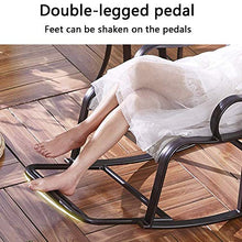 ZHANGYY Sedie a Sdraio per Patio Sedia a Sdraio, Sedia a Dondolo Sedia a Dondolo per Adulti Sedia a Sdraio per Anziani Siesta Chair Sedia per Il Tempo Libero Pigro Durable