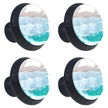 Spiaggia 4 PCS Pomelli per Porta, Pomolo per Mobile, Pomelli per Mobili con Viti, Maniglia per Armadietto, Pomelli per Porta, Pomelli per Cassetti per Porta, Armadio, Cassetto e Credenza