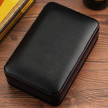 Humidars Cigar Humidor - portasigari Humidor Portatile in Pelle Legno di Cedro Viaggi Humidor umidificatore Set Gift Box (Senza Cutter Lighter) mantenerlo Fresco .Scatola di immagazzinaggio di cigari