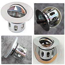 TIAS 42 Maniglia a Ribalta Piletta per Lavabo Piletta per Lavabo Piletta Ricambio Ottone Metallo Decorazione per Bagno Piletta per Lavabo