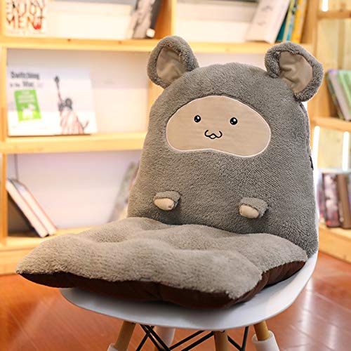 ZQH Ammortizzatore di Sede di Rilievo, Peluche Anti-Slip Posteriore Cuscino del Sedile Cuscino Mat Staccabile Sedia A Dondolo per I Bambini Bambini Ragazza del Ragazzo Sala di Studio,C