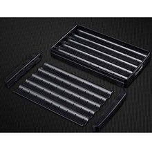 SHAOXI Vassoio di Cenere di Sigaro Cigar Separatore - Un Portatile Cigar Humidor Valigia con Un igrometro e umidificatore