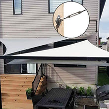 peinat Kit di Fissaggio di Tenda Parasole, Kit di Fissaggio e Installazione Acciaio Inossidabile Kit di Installazione per Vele Parasole e Tende, Ombra Giardino