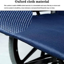 Carrozzine Semoventi, Trasportabili da Viaggio Portatile, Pieghevole Traspirante Cuscino Multifunzione Antiscivolo Assorbimento degli Urti Resistente all'Usura Trolley per Anziani Disabili Senior A