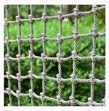 Safety net decoration / Net artificiale di arrampicata all'aperto for adulti 10ft sicurezza reti da carico Scala di corda di nylon netto giochi griglia corda Grande Gioco gigante Mesh Heavy Duty (Colo
