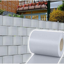 huigou HG visione protezione Strip Bar Matte recinzione strisce PVC diversi modelli per il giardino recinto o balcone (65Meter, Grau)