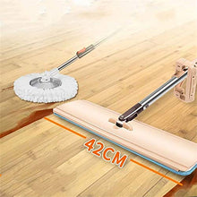 SSAYY Spray Mop Grande Formato 42 * 12 Cm Spray Mop Strumento di Pulizia Magico Famiglia Spremere Piatto Mop Spin Mop per Pulizia del Pavimento in Panno in Microfibra Pigra