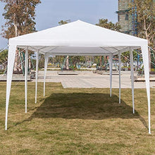 Lsooyys - Gazebo a baldacchino, 3 m x 3 m, completamente impermeabile, resistente per feste in giardino, eventi all'aperto, colore: bianco (5 pezzi di stoffa)