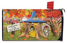 XJ-JX Casetta Dado Caduta Scoiattoli Magnetica Casetta Postale Copertura Umorismo Autunno