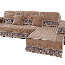 WESDOO Copridivano Telo Copridivano Elasticizzato Elastico Divano Copre Reclinabile Sedia Copre per poltrone Magia Divano Copertura 70X210,Brown