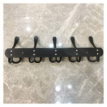 Fuxwlgs Gancio a Muro Appendiabiti in Acciaio Inox a 5 Ganci in Acciaio Inox
