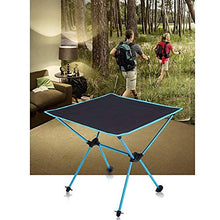 FACAZ Sedia Pieghevole Leggera e Resistente Tavolo da Picnic Pieghevole Portatile Leggero con portabicchieri, Arrotolabile con Borsa per Il Trasporto, Piano del Tavolo in Tessuto Oxford