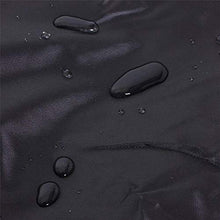 Winnerruby - Copertura di ricambio per dondolo, impermeabile, per giardino, portico, cortile, (191 x 120 cm), grigio/verde/nero/beige Nero