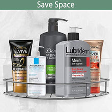 Confezione da 4 contenitori da doccia da attaccare alla parete, senza forature, per doccia ad angolo, autoadesivi, per appendere il bagno, la cucina