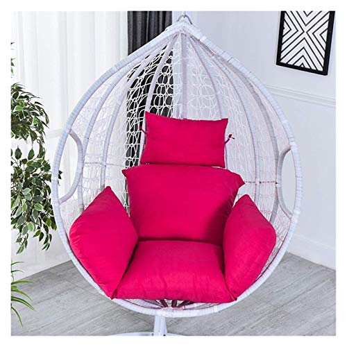 Sedia Imbottitura Sedile Uovo Amaca Cuscino Cesto Appeso Cuscini Altalena Spessa Nido Schienale con per Interno Patio Esterno Giardino da Ufficio Supporto Lombare