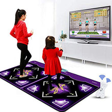 AFANG Tappetino Ballo Antiscivolo Resistente all'Usura, Doppio Tappeto Ballo Fili + 2 Telecomando, Coperta Ballo Fitness Yoga Ballo Passo Tappetino Ballo PC TV Gioco Domestico Coperta Fitness