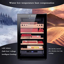 Umidificatori Humidor Armadio di Controllo Elettronico Dell'umidità del Frigorifero Domestico Mobile Portasigari in Legno Massello di Cedro Armadio per Sigari Idratante A Temperatura Costante Cabinet